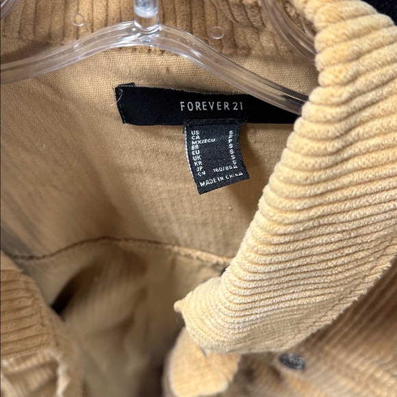 Forever 21 corduroy cropped jacket S // 113027 - Picture 2 of 2